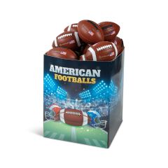 Score More Size 6 American Football 24 Pce Display Bin SMAF24PCE