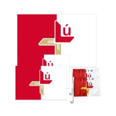 GAA Louth Official Flag Bundle LOUTHBUNDLE
