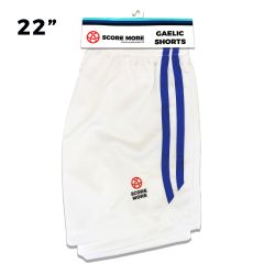 Score More gaelic Games shorts 3 units  blue and white SIZE 22