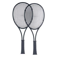 Playmax Black Racket Set 2 Assorted 65238