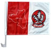 Derry Car Flag Map