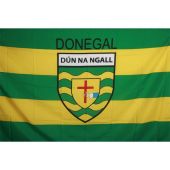 GAA Donegal Official County Crest Flag Lge