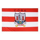 GAA Cork Official County Flag Lge