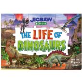 Jigsaw Book: The Life of Dinosaurs 