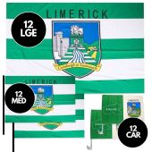GAA Limerick Official Flag Bundle