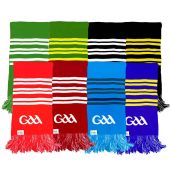 GAA Scarf Mix County and Club Colours 12 Pces
