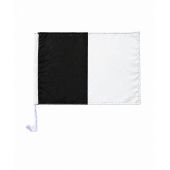 Score More Car Flag Black & White