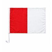 Score More Car Flag Red & White