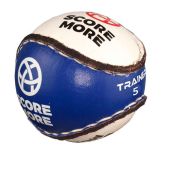 SCORE MORE Training Sliotar Size 5  Blue & White
