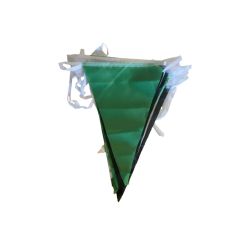 Bunting Black & Green 10m SMBBG10M
