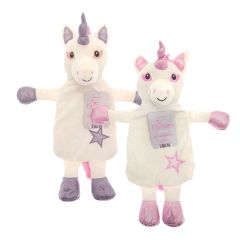 HWB176005 UNICORN HOT WATER BOTTLE 