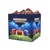 Score More Size 6 American Football 24 Pce Display Bin SMAF24PCE