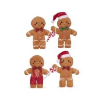 Plush Ginger Bread Men Assorted 