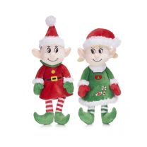 Mr & Mrs Elf Plush Toy 
