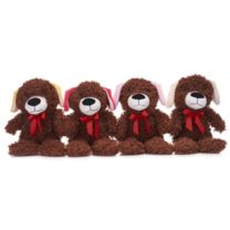 Dog diff colour ears & Ribbon 48978