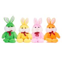 Plush Rabbits With Ribbon Assorted 49289