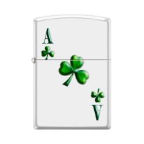 Zippo Ace Of Clubs Shamrock Lighter 60007604