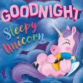 Goodnight Sleepy Unicorn Picture Flat Storybook   0% VAT