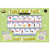 Table Mat 4 Pack: Early Learning 