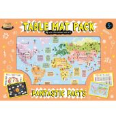 Table Mat 4 Pack: Fantastic Facts 