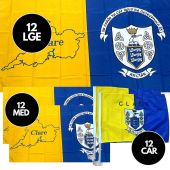 GAA Clare Official Flag Bundle