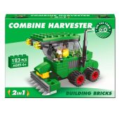 Combine Harvester Brick Set 123pcs