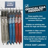 GAA Premium Golf Umbrella Asstd Colours 36 Pces