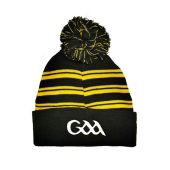 GAA Bobble Beanie Black Amber 