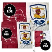 GAA Galway Official Flag Bundle