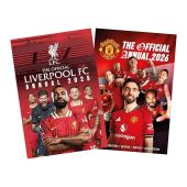 Official Sports Annuals Manchester United & Liverpool Bundle 