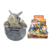 Plush Baby Dinosaur In Egg 