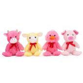 Plush Farm Animals Assorted 