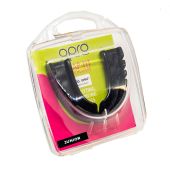 OPRO GAA SNAP-FIT Mouthguard  Junior Jet Black 