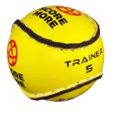 SCORE MORE Training Sliotar Size 5 Hi Viz Yellow