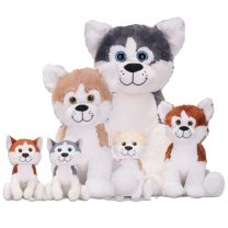 6"/15cm Husky Dogs s/1 3 asstd