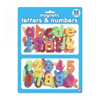 52 letters and numbers magnetic 