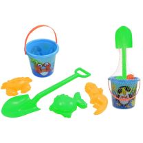 5pc Bucket, Spade & Mould Sets 