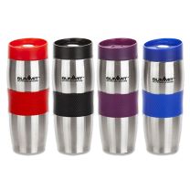 Summit Double Walled Mug 380ml 4 Assorted Colours 663011D