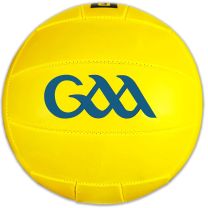 15 GAA footballs prepumped yellow 2