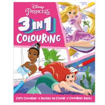 DISNEY 3 IN 1 COLOURING 4