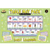 TABLE MAT PACK EARLY LEARNING