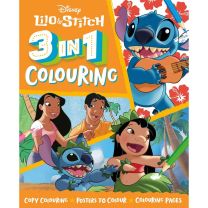 Lilo and Stitch 3 in 1 Colouring Book 0% VAT