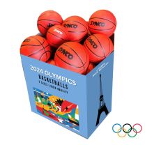 2024 Olympics Basketballs Bin Sizes 3,5,7 24pces	