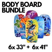 Body Board Bundle 2 sizes 12 pces asstd 