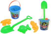 5pc Bucket, Spade & Mould Sets 