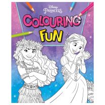 Disney Princess Colouring fun 