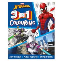 Disney Spiderman 3 in 1 Colouring Book 223011