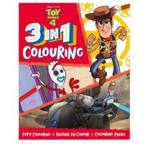 Disney Toy Story 3 in 1 Colouring Book 22991