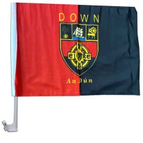 Down Car Flag 