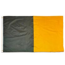 Black and Amber Flag 5x3